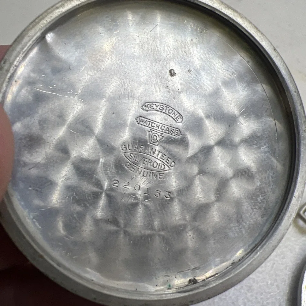 Antique 1905 WALTHAM Model 1899 16S 7J Pocket Watch Silveroid *Parts*